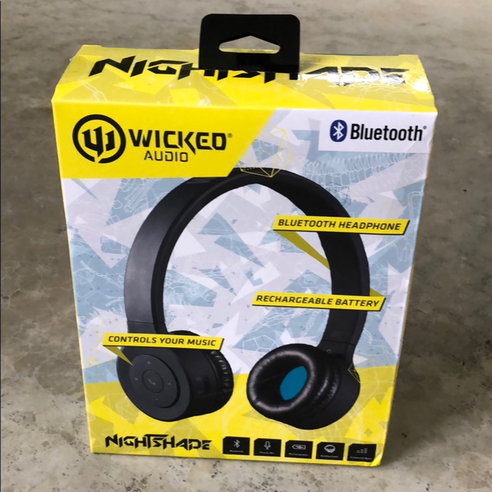 Bluetooth Headphones by Wicked Audio - Never Used